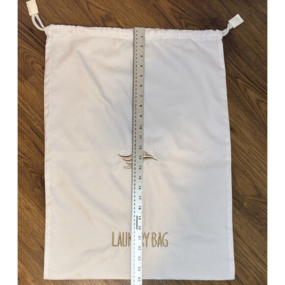 Disney Cruise Line Embroidered Laundry Bag CONCIERGE Gold Mickey Mouse Ears - Picture 2 of 4